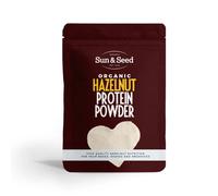 Organic Hazelnut Protein Powder 300g - Cold-Pressed & Stone-Ground - High Protein, High Fibre, Low Fat - Rich in Vitamin E, Manganese & Copper - Vegan, Gluten-Free - Baking & Smoothies
