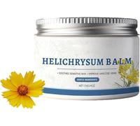 Organic Helichrysum Balm Cream Natural Skin Care Moisturizing Formula For Skin Comfort Redness Relief All Skin Types Multi Purpose Use (1Pcs)