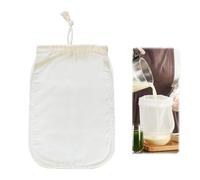 Organic Hemp Nut Milk Bag, Washable and Reusable, Vegan Milk Filter Including Recipes for Almond Milk and More, High-Quality Straining Cloth 30 cm, Environmentally Friendly, Almond Milk Cloth, Filter