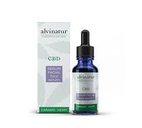 Organic Hemp Oil and CBD Face Serum - Anti-Ageing Serum with Cannabidiol for Exhausted and Tired Skin - Anti Acne, Pimples and Impurities - Ideal for Intensive Care and Face Massage - 30 ml