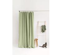 Organic Hemp Shower Curtain - Natural Color - 100% Pure Hemp Fabric - Includes Metal Hooks - Eco-Friendly and Mold Resistant (48(W) X 72(H) Inches)