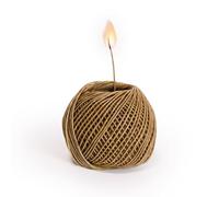 Organic Hemp Wick - 250 FT All-Natural Beeswax Coated Hemp Wick, Slow Burn, Perfect for Candle Making, Smokers, and Crafts - 1mm