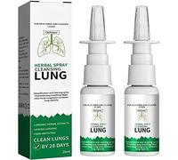 Organic Herbal Lung Cleanse & Repair Nasal Spray, Fast Acting Lung Cleanse & Detox,Relieve Nasal Congestion,Keep You Healthy (2pcs)