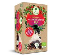 Organic Herbal Tea Vitamin Bomb in piramids biodegradable - Health Support - Rose petals 15x3g