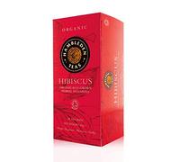Organic Hibiscus Tea 20 Teabags (Pack of 6, Total 120 Teabags)