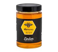 Organic Honey - BioHoney Linden | Great Taste Award Winner, 100% Raw & Natural, Certified Organic (GB-ORG-04), Pure Honey, No Additives, SGS Quality Certified biohoney.uk