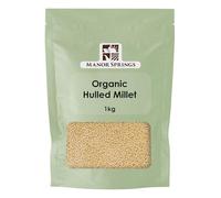 Organic Hulled Millet 1kg by Manor Springs Organic