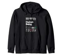 Organic Human Being Zip Hoodie