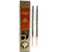 Organic Incense Palo Santo AUM Fragrances Smudge Sticks - 25 gr. - Handmade in India with Natural Products - HOSTENATURA