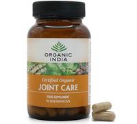 Organic India Joint Care Capsules with Ashwagandha, Certified Organic & Vegan, 90 Capsules