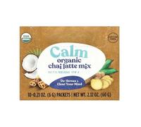 Organic Instant Chai Latte with Coconut Milk Powder, Supports Gut & Digestion Health, Decaf, No Dairy & Gluten-Free, 10 Count 60g