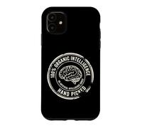Organic Intelligence s Anti AI s Human Brain Stamp Case for iPhone 11