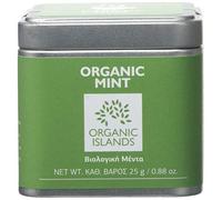 Organic Islands Herbs Greek Mint Single Cube Tin, 25 g (Pack of 2)