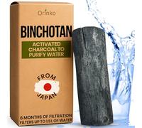 Organic Japanese Kishu Binchotan 1X (25G) | Wakayama Ubame Oak - Authentic Japanese Traditional Binchotan Activated Carbon for Water Purification in Carafe