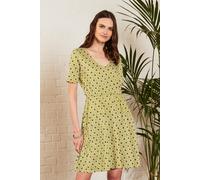 Organic Jersey Tunic Dress Nomads Clothing Green 10