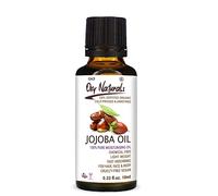 Organic Jojoba Oil, 100% Pure Certified Organic Natural Cold Pressed Unrefined Hexane Free Oil for Hair & Face Base Carrier Oil Multipurpose 10ml