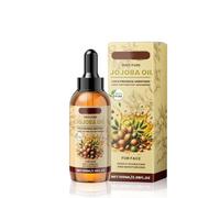 Organic Jojoba Oil Cold Pressed, 100% Pure World Natural Jojoba Oil Vegan for Skin, Nails, Hand, Body and Face, 100 ml Vitamin C Oil Soothes Sensitive Skin Suitable for All Skin Types