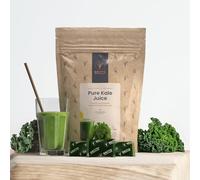 Organic Kale Juice Shots | Nutritional Healthy Green Juice | 30 Shots Frozen | Vitamins A, C, K | Raw Kale Juice | Immune System | Bones & Muscles | Britt's Superfoods |