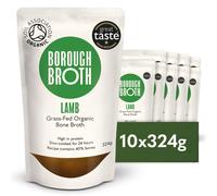 Organic Lamb Bone Broth by Borough Broth Freshly Made with GrassFed Lamb