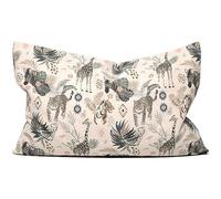 Organic Lavender Pillow 30 x 20 cm Organic Cover "Wild Animal" + Organic Lining Natural/Scented Pillow Herb Cushion