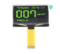 Organic LCD Screen, 2.42 Inch In-Line SSD1309 LCD Display Module, 128x64 Resolution, Safe for (Green Displaying)