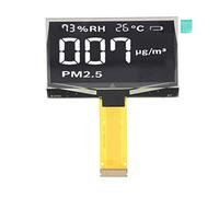 Organic LCD Screen, 2.42 Inch In-Line SSD1309 LCD Display Module, 128x64 Resolution, Safe for (White Displaying)