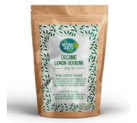 Organic Lemon Verbena Loose Leaf Tea 100g | Soil Association Certified | The Natural Health Market | Naturally Caffeine-Free & Vegan | Refreshing Herbal Tea for Throat Comfort | UK-Made & Eco-Friendly