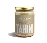 Organic Light Sesame Tahini by Sun & Seed - 500g - Made From 100% Lightly Toasted Organic Sesame Seeds - Traditional Tahini Paste - Vegan - Gluten, Dairy & Soy Free