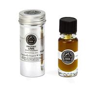 Organic Lime Essential Oil (Citrus aurantifolia) (10ml) by NHR Organic Oils