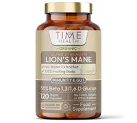 Organic Lion's Mane - 50% Beta-Glucans - 120 Capsules - Ultra Strength