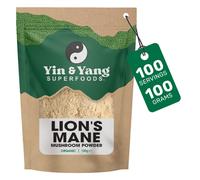 Organic Lion's Mane Mushroom Powder | 3 Month Supply | High-Strength