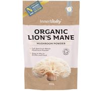 Organic Lions Mane Mushroom Powder, Natural High Strength Full-Spectrum