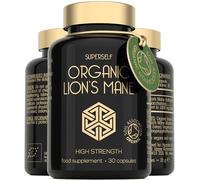 Organic Lion's Mane Supplement 1800mg - Lion's Mane Capsules High Strength