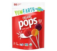 Organic Lollipop Assorted Bag - 12.3 oz,(YummyEarth)
