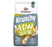Organic low sugar krunchy dried fruit muesli 375 g