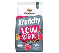Organic low sugar red berry muesli krunchy 375 g (Blueberries - Raspberry - Oats)