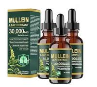 Organic Lung Cleansing Mullein Leaf Extract Drops,Mullein Drops for Lungs,Mullein Extract for Lungs,Natural Formula,for Men & Women (3)