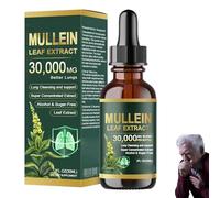 Organic Lung Cleansing Mullein Leaf Extract Drops,Mullein Drops for Lungs,Mullein Leaf Extract for Lungs,Cleanse and Respiratory Support,Natural Formula,for Men & Women (1)