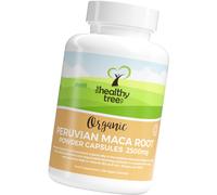 Organic Maca Capsules by TheHealthyTree Company - High Strength 2500mg Extract per Capsule for Men and Women - 120 Vegan