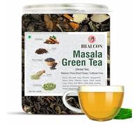Organic Masala Green Tea 100gBlended with Green Tea & Ayurvedic Herbs Whole Leaf