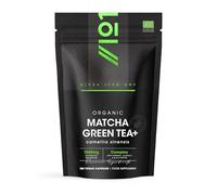 Organic Matcha Green Tea Extract 1360mg - 180 Vegan Capsules - Boosted with Turmeric, Acerola & Black Pepper - Resealable and Recyclable Pouch by Alpha01