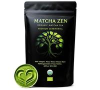 Organic Matcha Green Tea Powder 100 g | Ceremonial Grade | Premium Matcha tea | Collagen | Macha | Bio Certified | Vegan | MATCHA ZEN