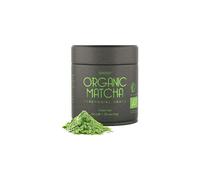 Organic Matcha Green Tea Powder - Ceremonial Grade - 50g (50 servings) Gift Tin - Premium Matcha Tea Powder - Certified Organic by The Soil