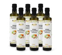 Organic MCT Coconut Oil (Cold Pressed) 6x500ml (BWFO)