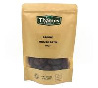 Organic Medjool Dates 250g - Whole and Juicy Dates, No Additives or Preservatives - Vegan, GMO-Free, Certified Organic - Delicious and Nutritious Snack, Perfect for Baking and Cooking - Thames Organic