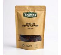 Organic Medjool Dates 500g - Whole and Juicy Dates, No Additives or Preservatives - Vegan, GMO-Free, Certified Organic - Delicious and Nutritious Snack, Perfect for Baking and Cooking - Thames Organic