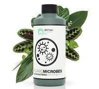 Organic Microbes - Live Beneficial Bacteria for Soil, Coco and Containers | Multi-Strain Bacillus Inoculant | 3 x 10^7 CFU per ml Each | Supports Nutrient Availability, Root Microbiome and Steady Grow