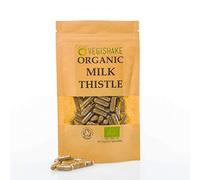 Organic Milk Thistle Liver Detox HPMC Capsule 1000mg Liver Health Protection Silymarin Antioxidant Body Detox Vegan Halal Kosher (60 Capsules)