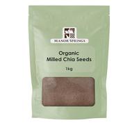 Organic Milled Chia Seeds 1kg by Manor Springs Organic