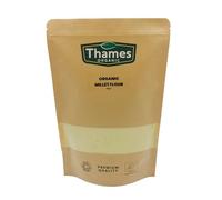 Organic Millet Flour 500g - Raw, Vegan, GMO-Free - No Additives or Preservatives - Certified Organic, Nutritious Alternative to Wheat Flour - Thames OrganicOrganic Millet Flour